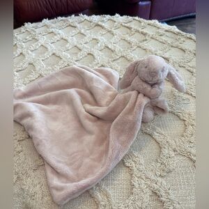 Little Jellycat Baby Bashful Pink Bunny Rabbit Plush Lovey Soother Security 13in
